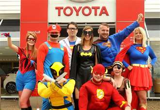 Take a look back at when village pub reopened and car dealership staff dressed as superheroes