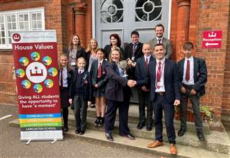 Academy’s new Year 7s join the house system with presentation of ties