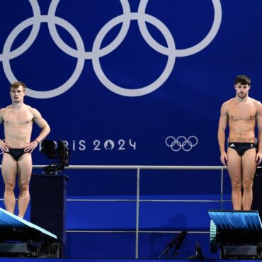 Bronze for divers Jack Laugher and Anthony Harding in synchronised springboard