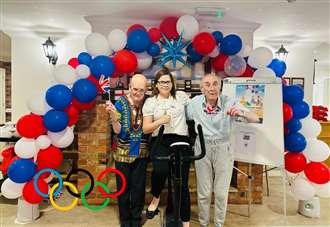 Care home staff and residents embark on virtual bike ride to mark Paris Olympics