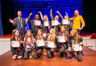 Creative students are celebrated at inaugural awards night