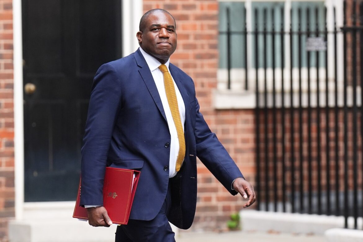 David Lammy to visit Israel with French counterpart to press for Gaza ceasefire