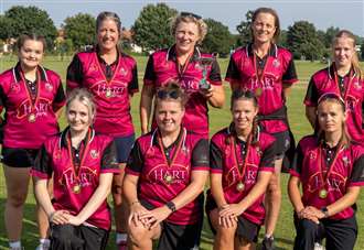 Downham Stow Ladies complete a treble