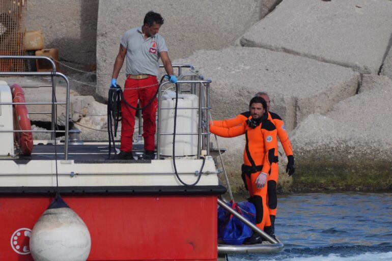 Four bodies found on sunken luxury yacht off coast of Sicily