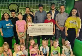 Funds boosted by Rotary club for children’s charity