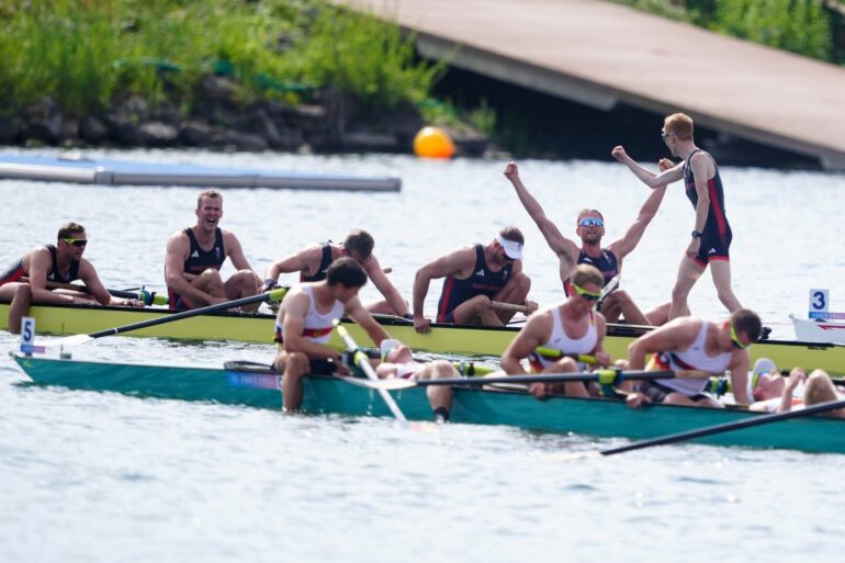 Great Britain men’s eight storm to gold leaving Netherlands and US in their wake