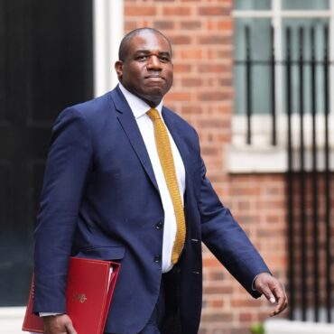 Lammy urges ‘restraint’ after Israel-Hezbollah conflict escalates