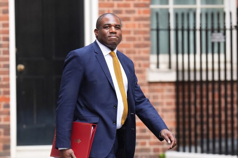 Lammy urges ‘restraint’ after Israel-Hezbollah conflict escalates