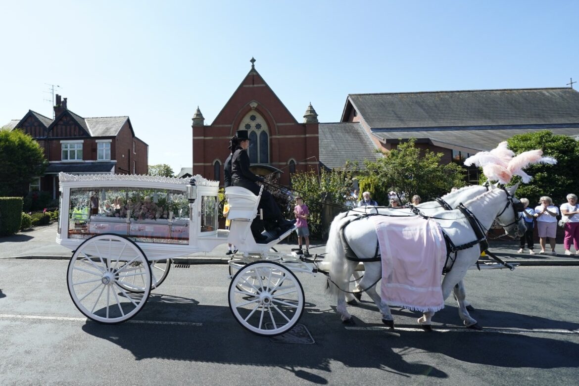 Mourners gather for funeral of Southport victim Alice da Silva Aguiar