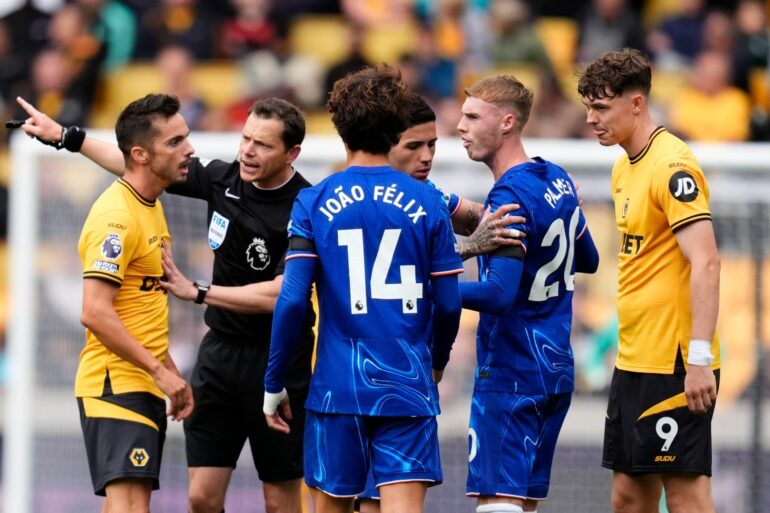 Noni Madueke silences Wolves fans with second-half hat-trick in Chelsea victory