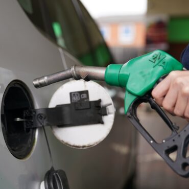 Petrol prices at lowest level since February