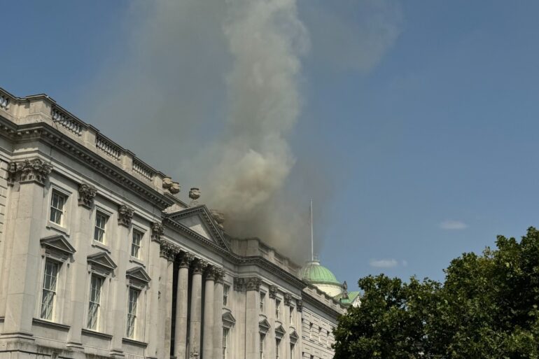 Somerset House to begin ‘phased reopening’ following fire