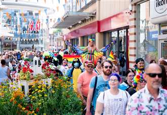 Thousands celebrate love and promote equality as Pride returns to town