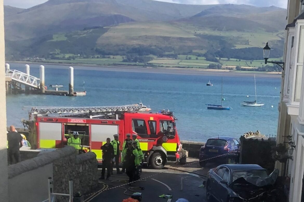 Three dead in road collision near Anglesey seafront