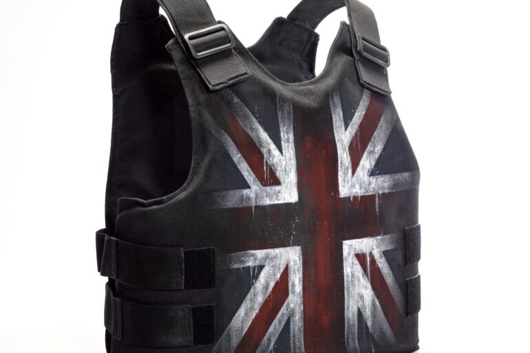 Banksy’s bullet-proof Union flag vest on sale for £300,0000