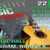 Charity Country Music Night – 22nd November 2024