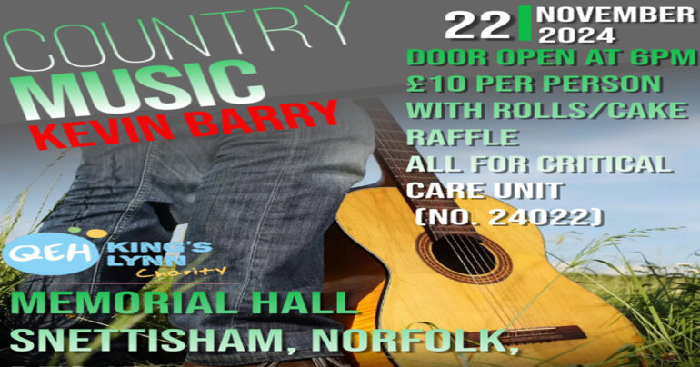 Charity Country Music Night - 22nd November 2024