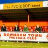 Downham open new stand after ground improvements