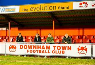 Downham open new stand after ground improvements