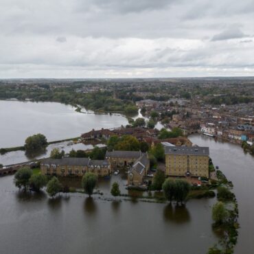 Flood warnings issued for parts of England with chance of isolated tornadoes