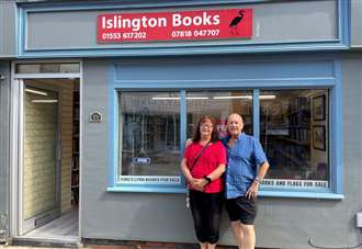 Independent bookshop run by husband and wife opens in town