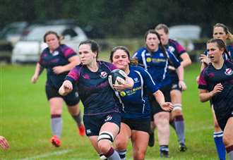 Ladies storm to first home win