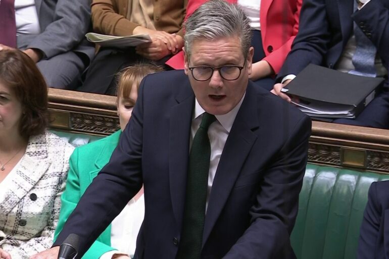 ‘Legal decision, not a policy decision’ to suspend Israel arms exports – Starmer