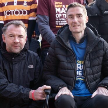 Love, laugh and smile – Stephen Darby determined to ‘be positive’ in MND battle