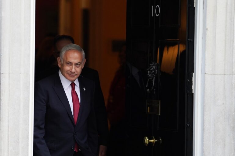 Netanyahu accuses UK of sending ‘mixed messages’ over support for Israel