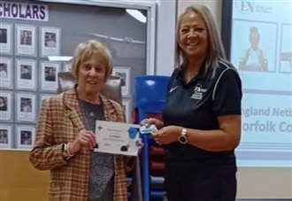 Netball stalwart picks up long service accolade