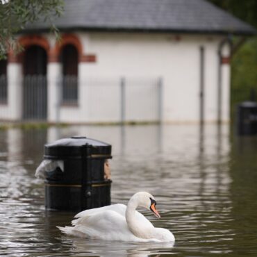 Parts of UK struck by more flash floods as Met Office issues amber rain warning