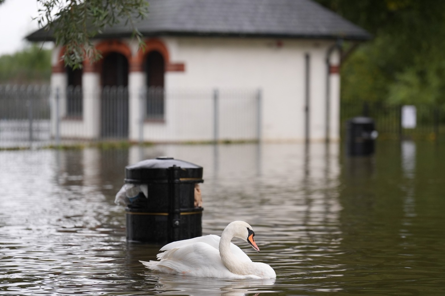 Parts of UK struck by more flash floods as Met Office issues amber rain warning