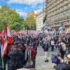 Arrests made as tens of thousands of pro-Palestinian protesters gather in London