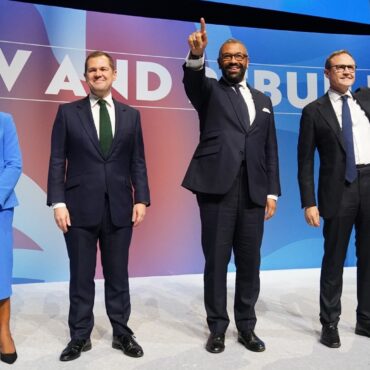 Cleverly surges to first place in Tory leadership race as Tugendhat eliminated