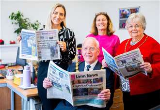 Cups of cheer at Your Local Paper and Lynn News coffee morning