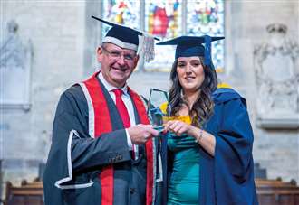 Graduation ceremony at Lynn Minster