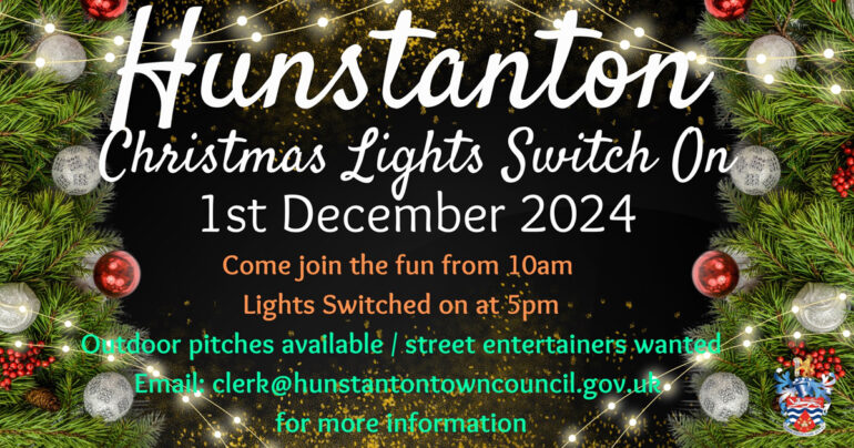 Hunstanton Christmas Lights Swtich-On - 1st December 2024