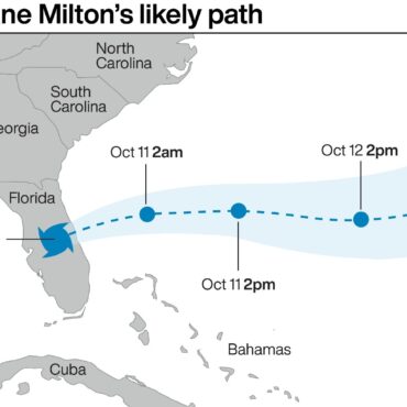 Hurricane Milton batters Florida leaving more than three million without power