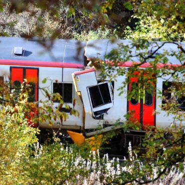 Investigators say train involved in fatal crash may have slid while braking