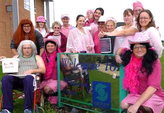 Look back at donation which helped hospital helipad become reality and Little Britain dress-up for fundraiser