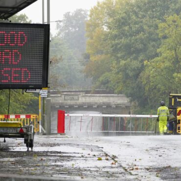 Officials: UK not locked into winter flooding but people should be prepared