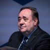 Salmond’s coffin draped in Saltire as plane to return him to Scotland takes off