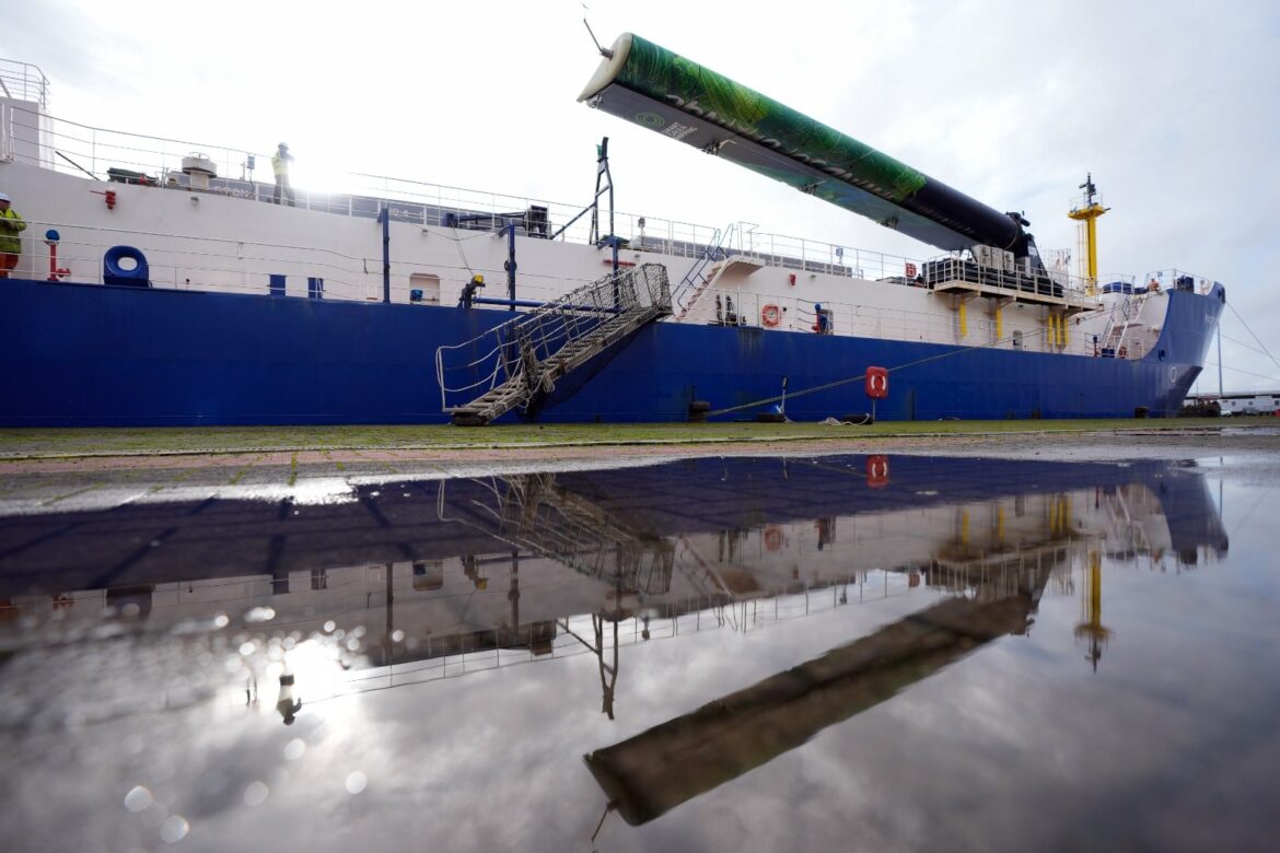 Sea trials under way for wind-powered sail in bid to cut shipping emissions