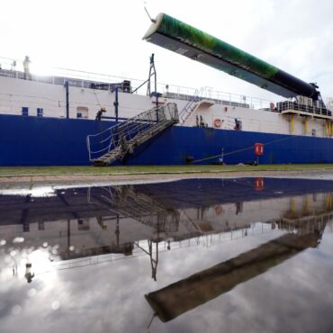 Sea trials under way for wind-powered sail in bid to cut shipping emissions