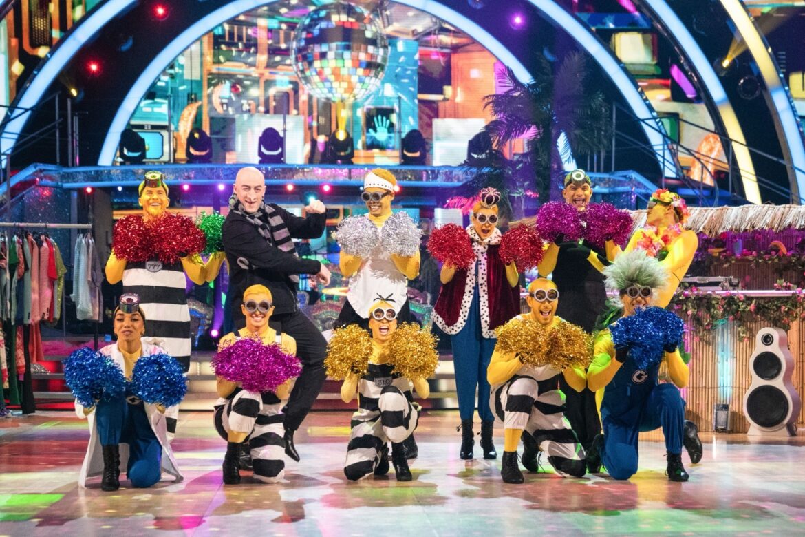 Strictly professionals to transform into Despicable Me minions for movie week