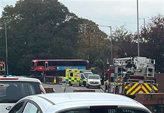 Town road reopens after concerns for safety incident at block of flats ‘resolved safely’