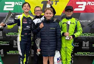 Whilton Mill podium for Sayell