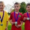 Youngsters battle it out in cross-country races