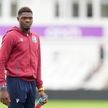 Alzarri Joseph given two match ban over behaviour in third ODI win over England