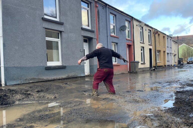 Communities begin massive clean up after flooding from Storm Bert